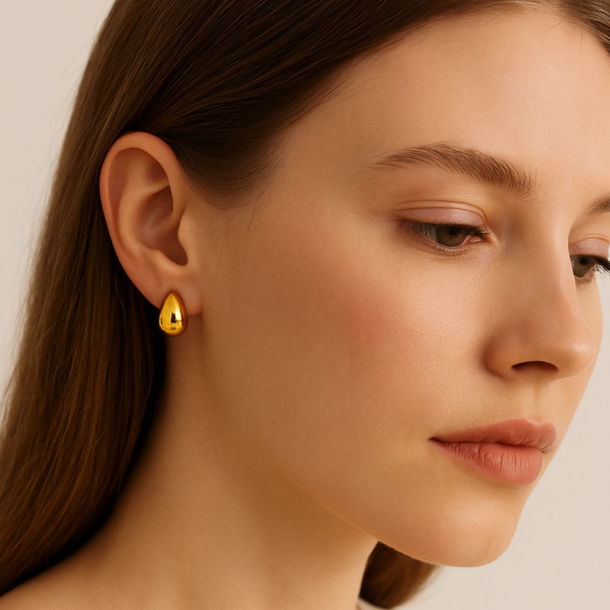 Luxe Pods Earrings in 18k Gold Plating