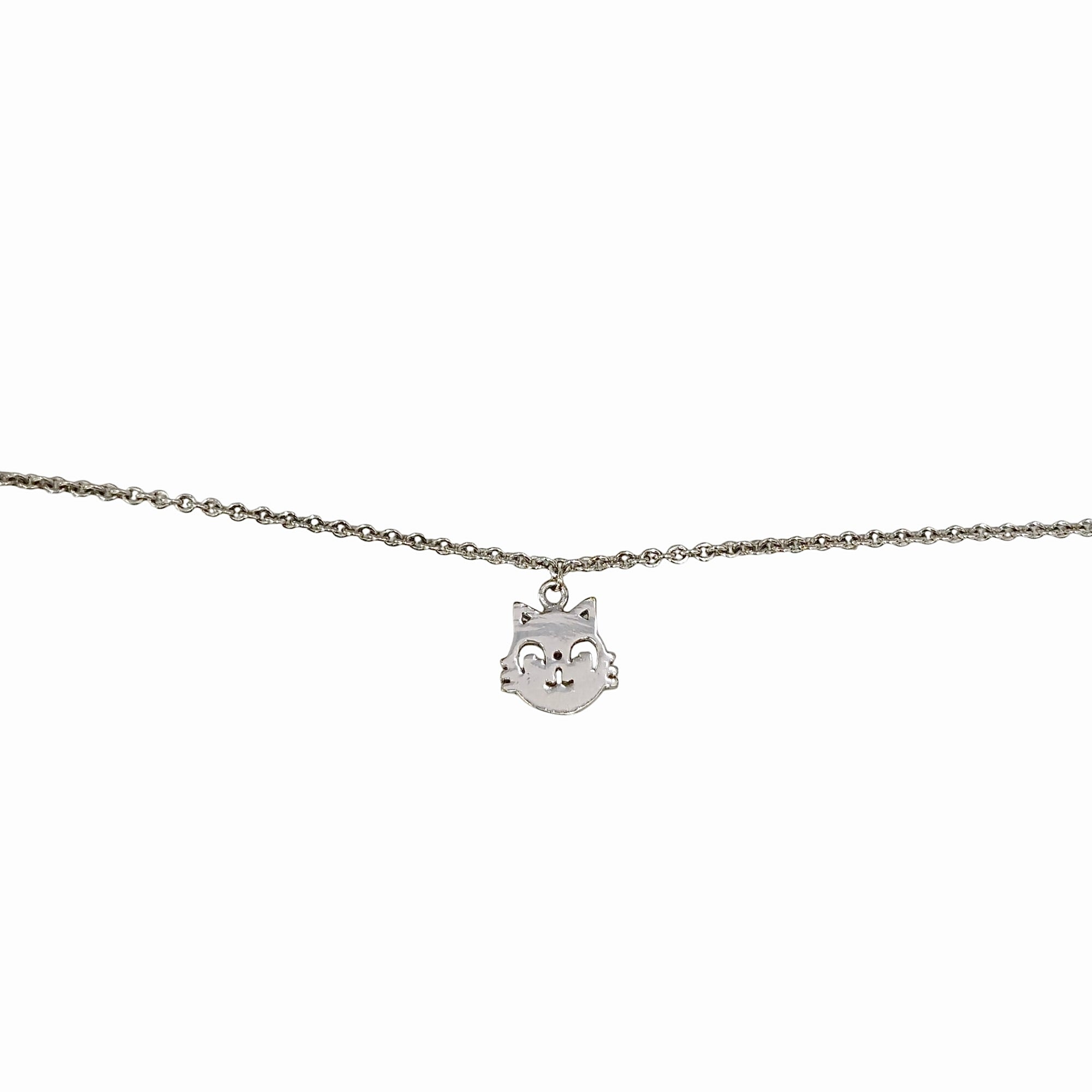 Kitty Anklet with 999 Pure Silver Plating