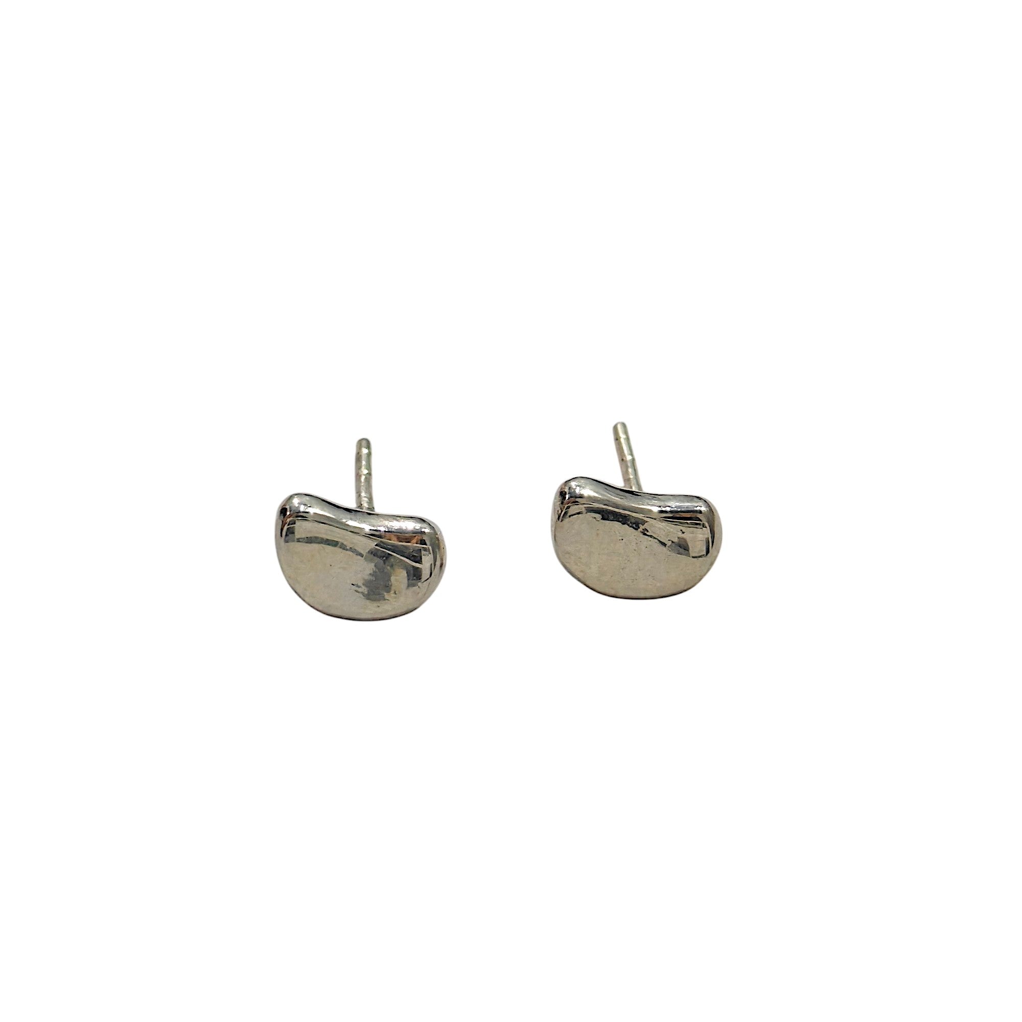 The Mini Metallic Ear stud 92.5 Silver