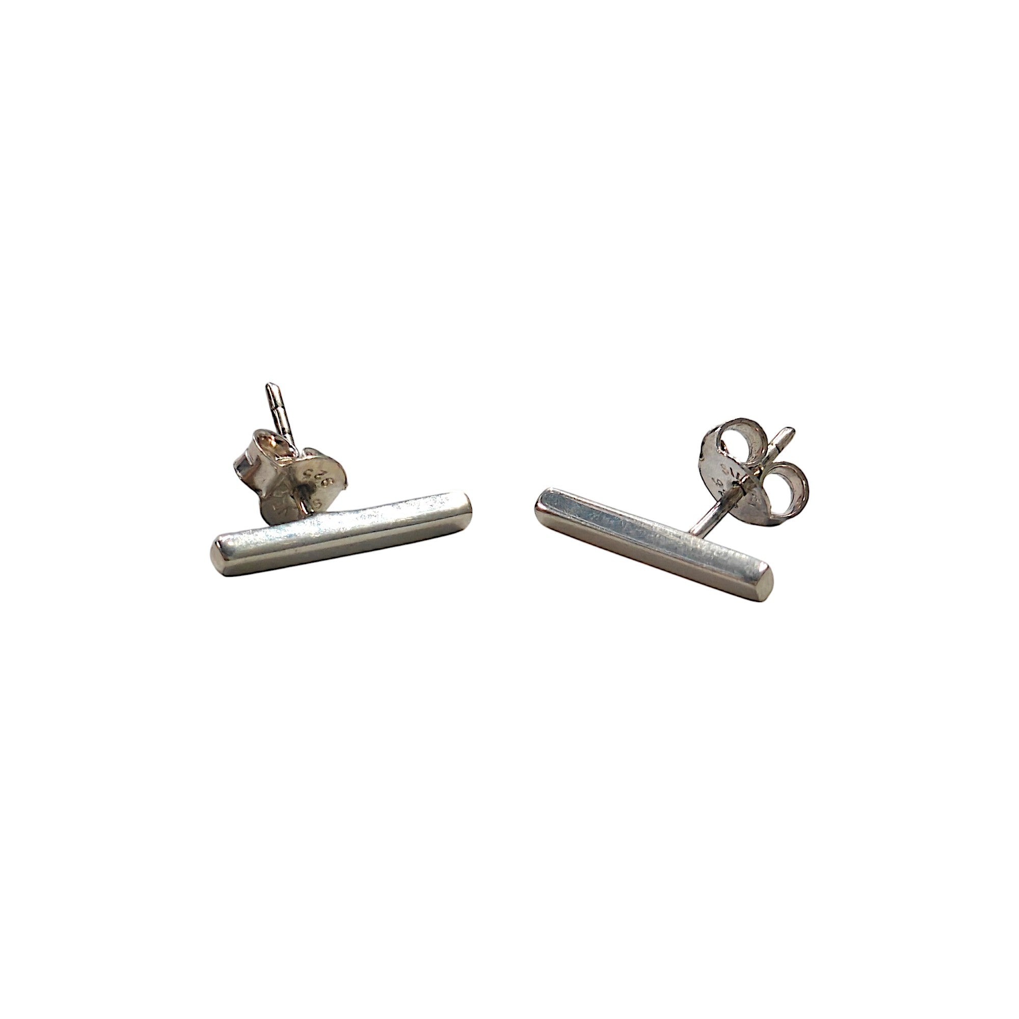 Minimal Line Ear Stud in 92.5 Silver