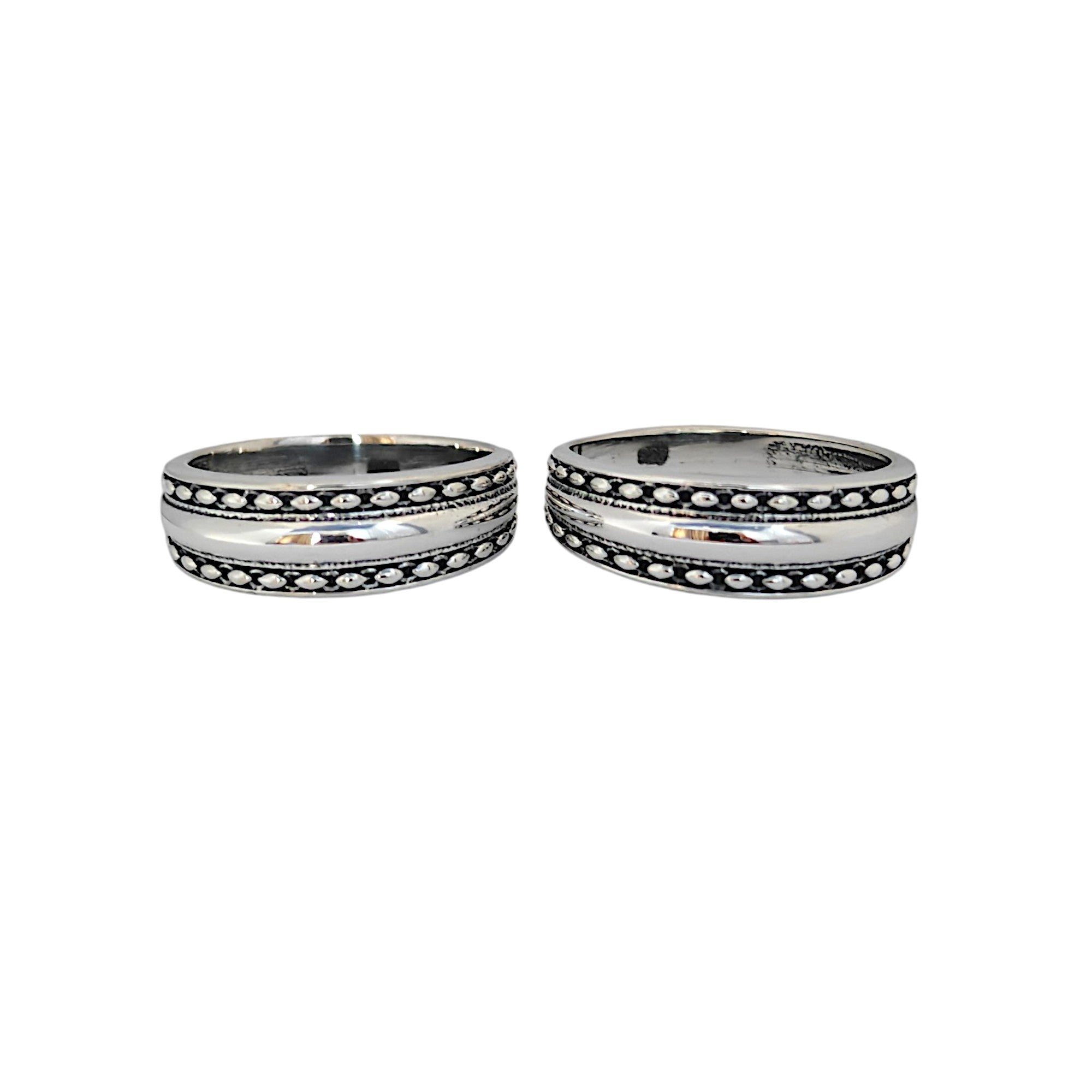 Tribal Toe Ring in 92.5 Silver