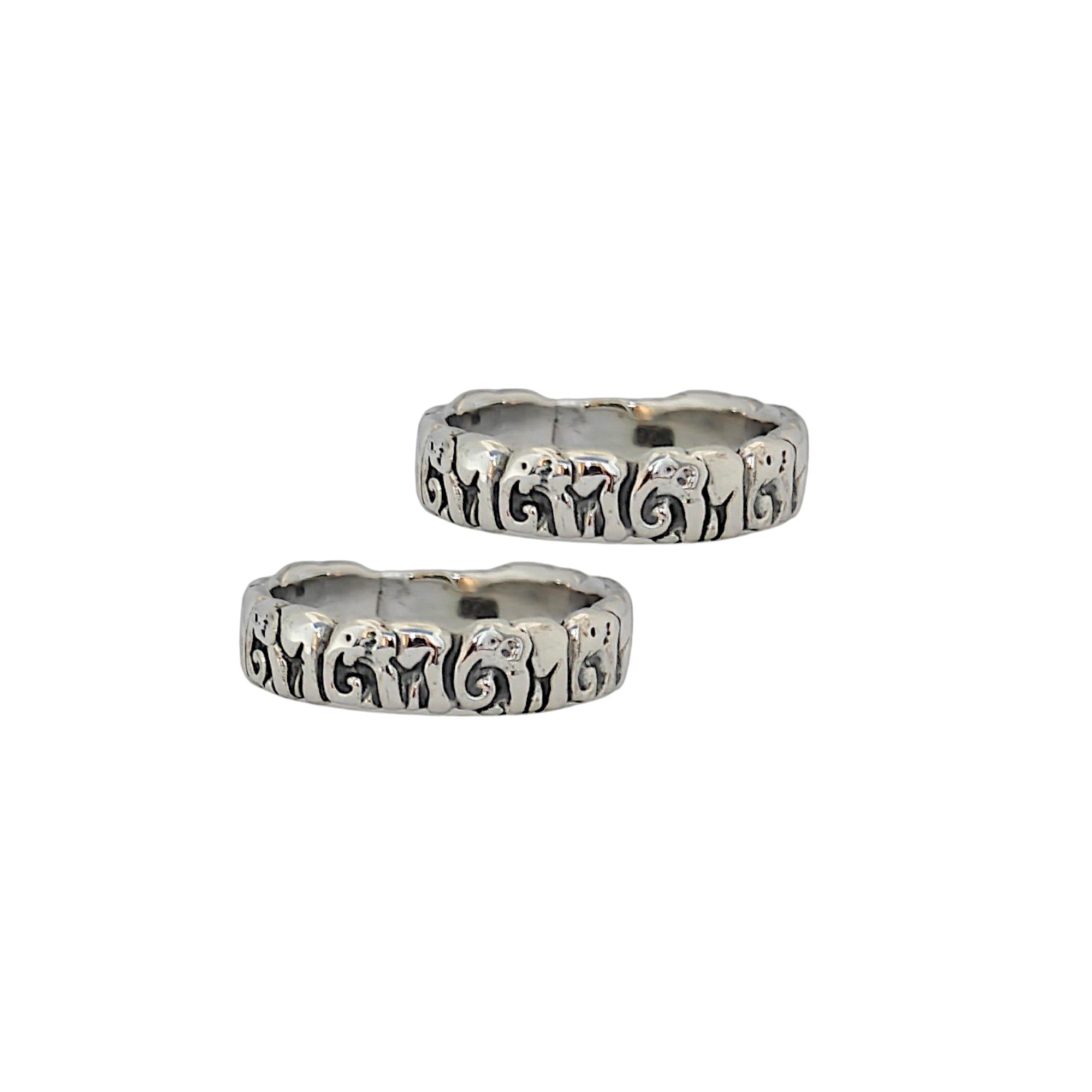 Elephant Toe Ring in 92.5 Silver