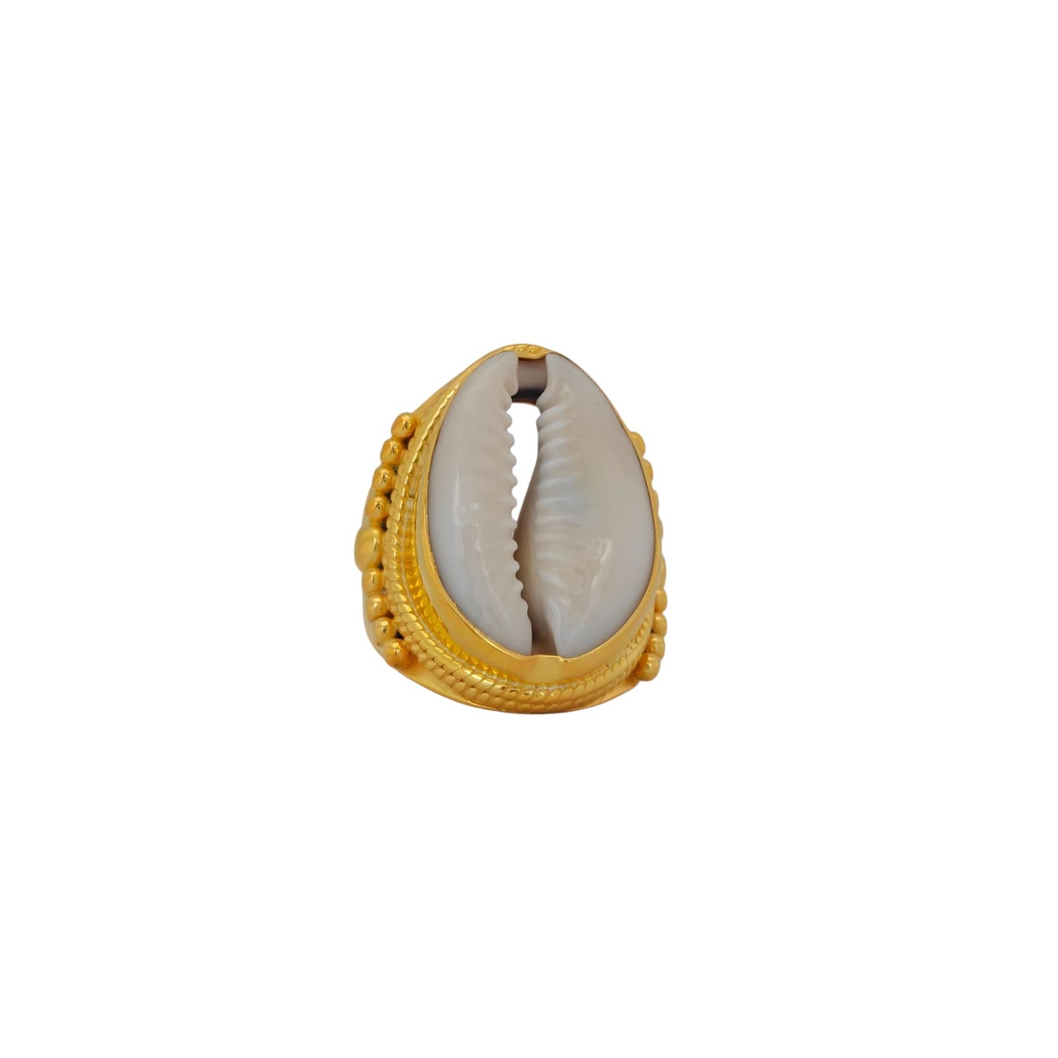 Statement Shell Ring