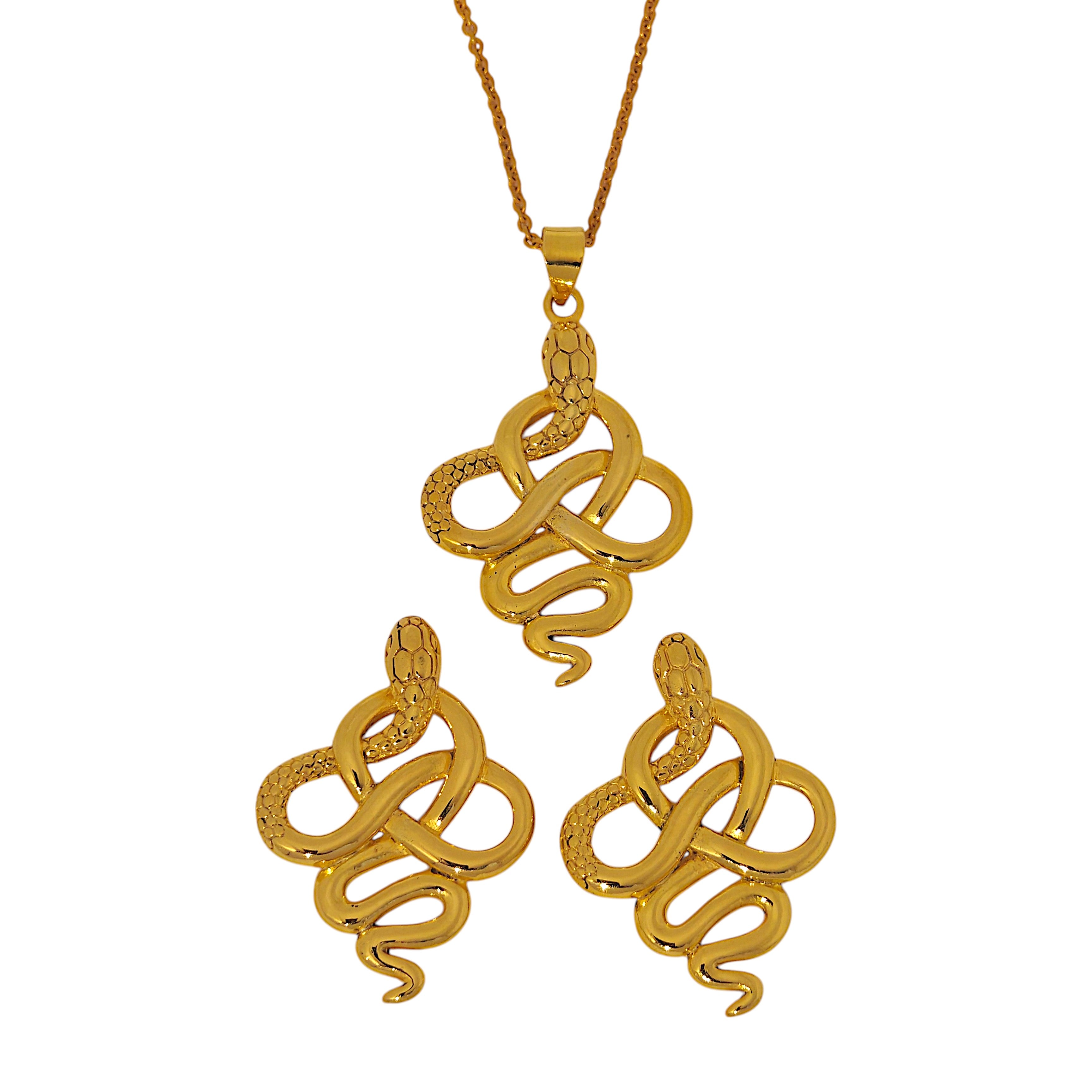 Infinity Serpent Necklace