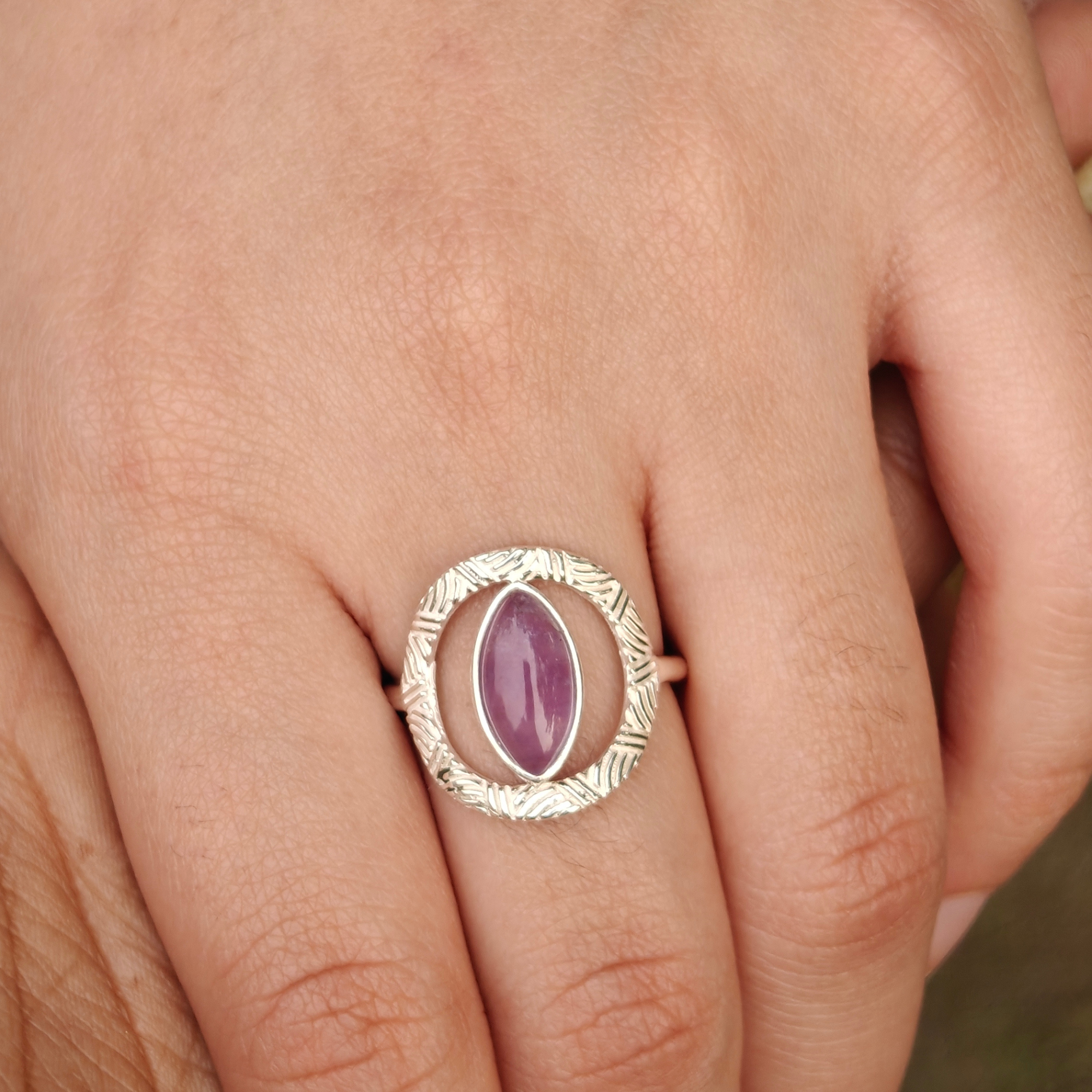 Mystic Aura 925 Silver Ring