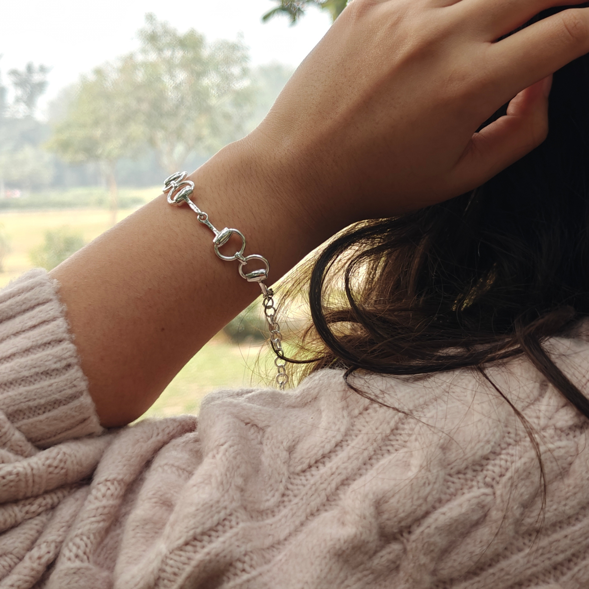 ⭐ Eternal Circle Link Bracelet