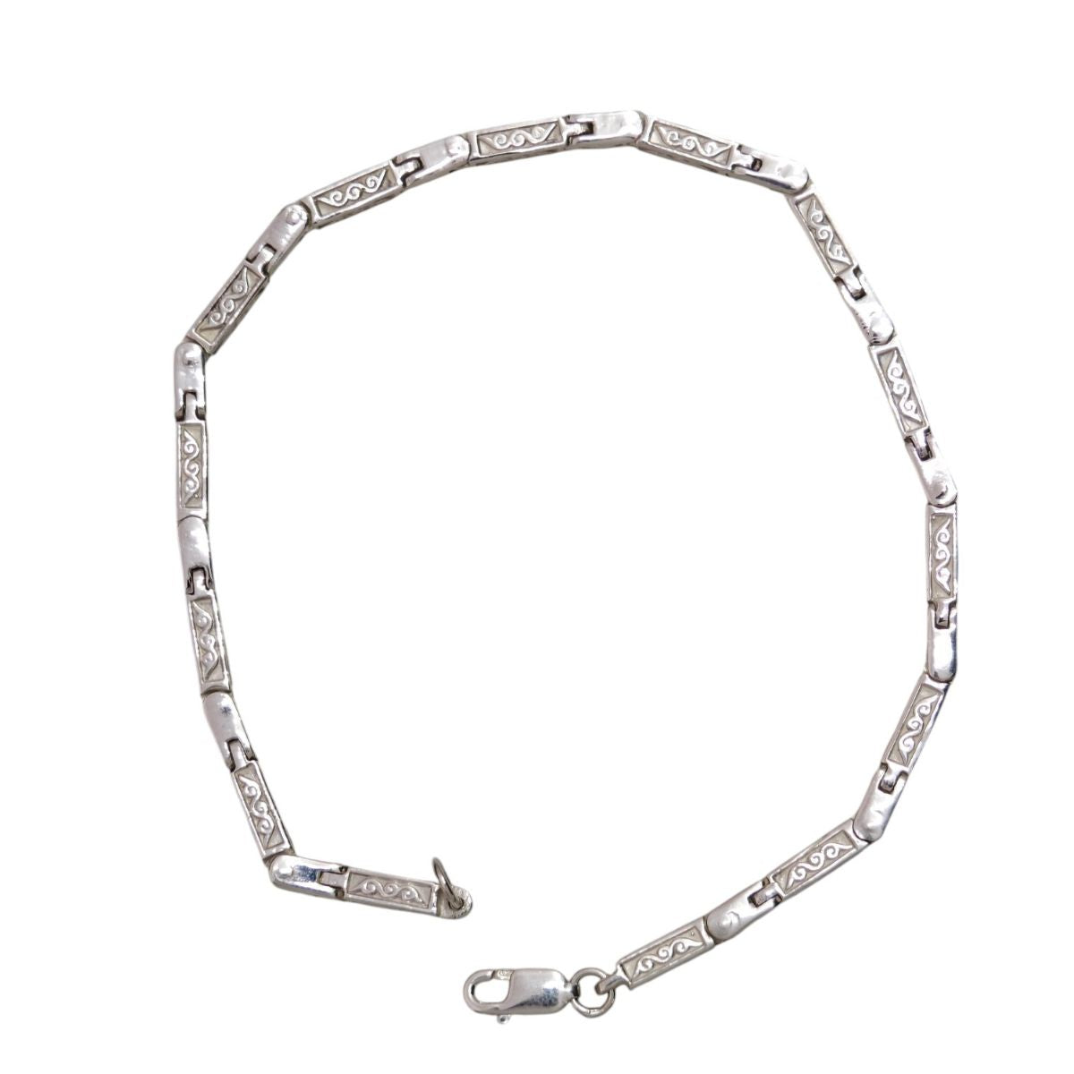 Wave Bracelet in 999 Pure Silver Coating