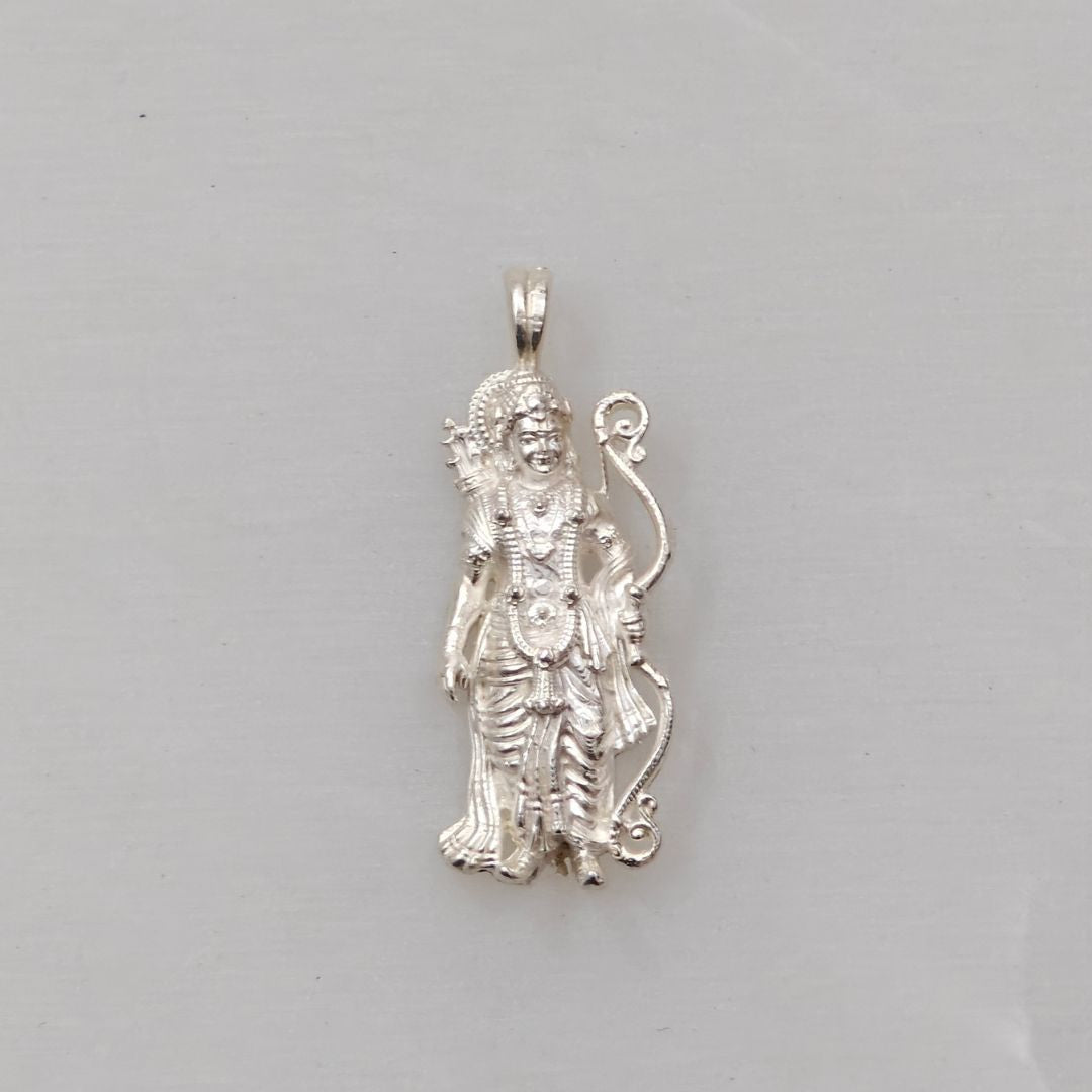 Shri Ram Necklace in 999 Pure Silver Coating