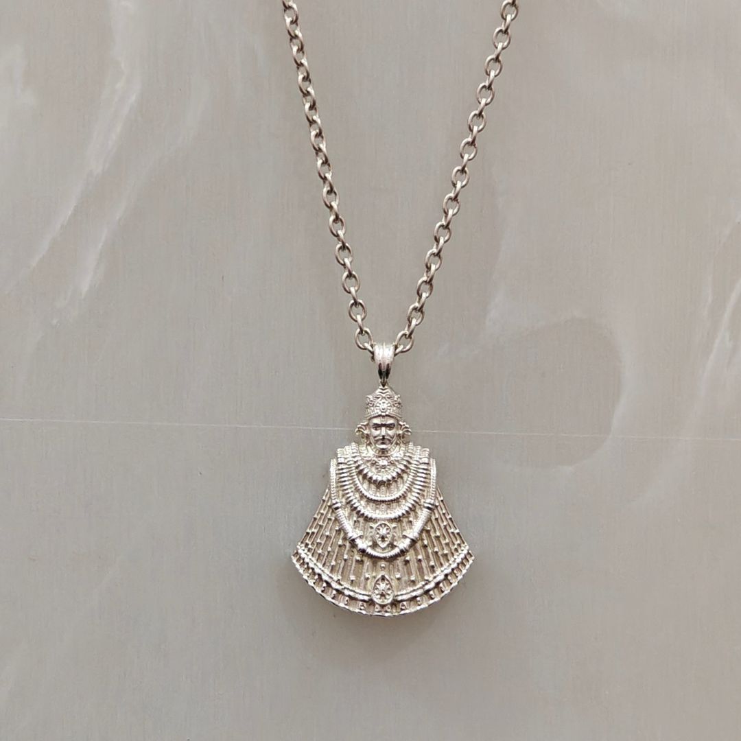 Khaatushyam Necklace with 999 Pure Silver Coating