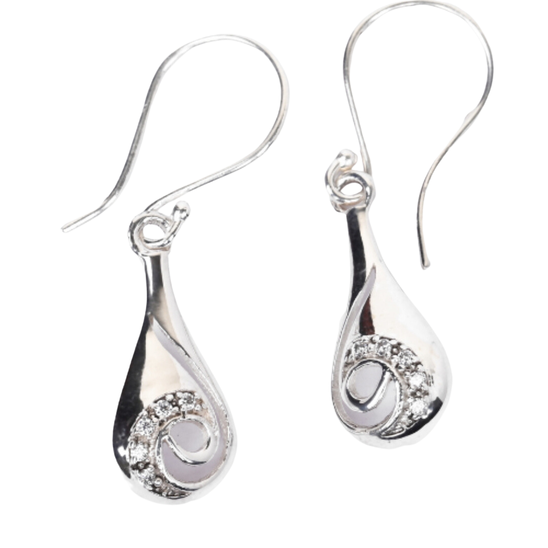 Swirl Drop Earring