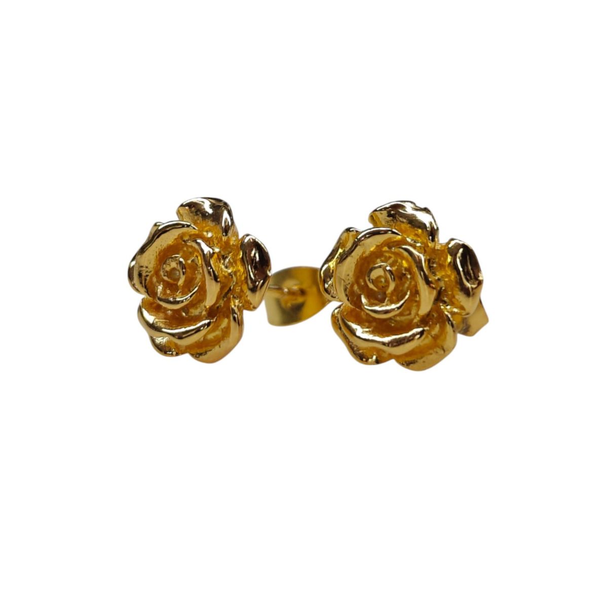 Rose Stud- 18k Gold Plated