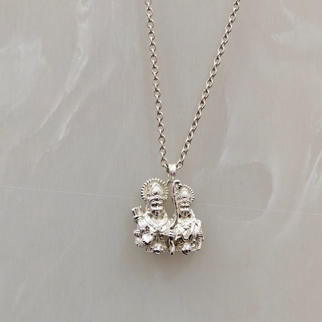Sia Ram Pendant in 999 Pure Silver Coating