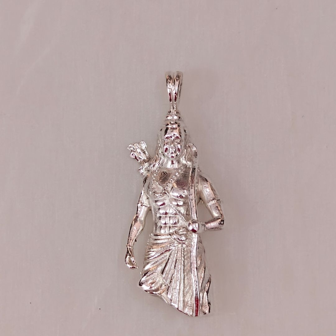 Raghunandan Pendant with 999 Pure Silver Coating