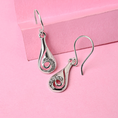 Swirl Drop Earring