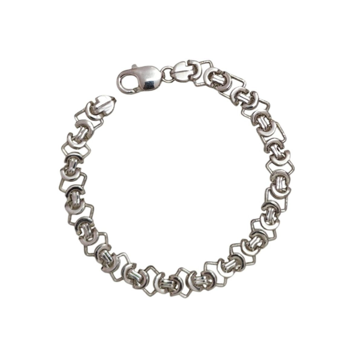 InterLink Bracelet with 999 Pure Silver Coating