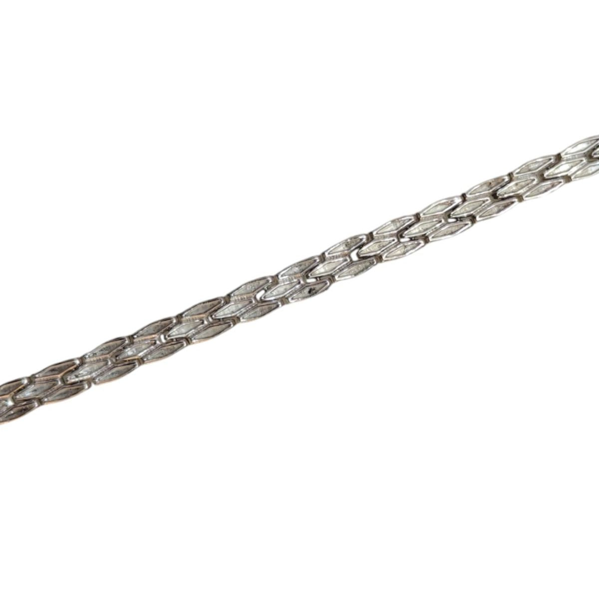 V-Link Bracelet with 999 Pure Silver Coating