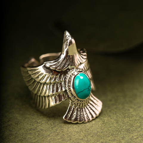 Winged Beauty Ring | Adjustable