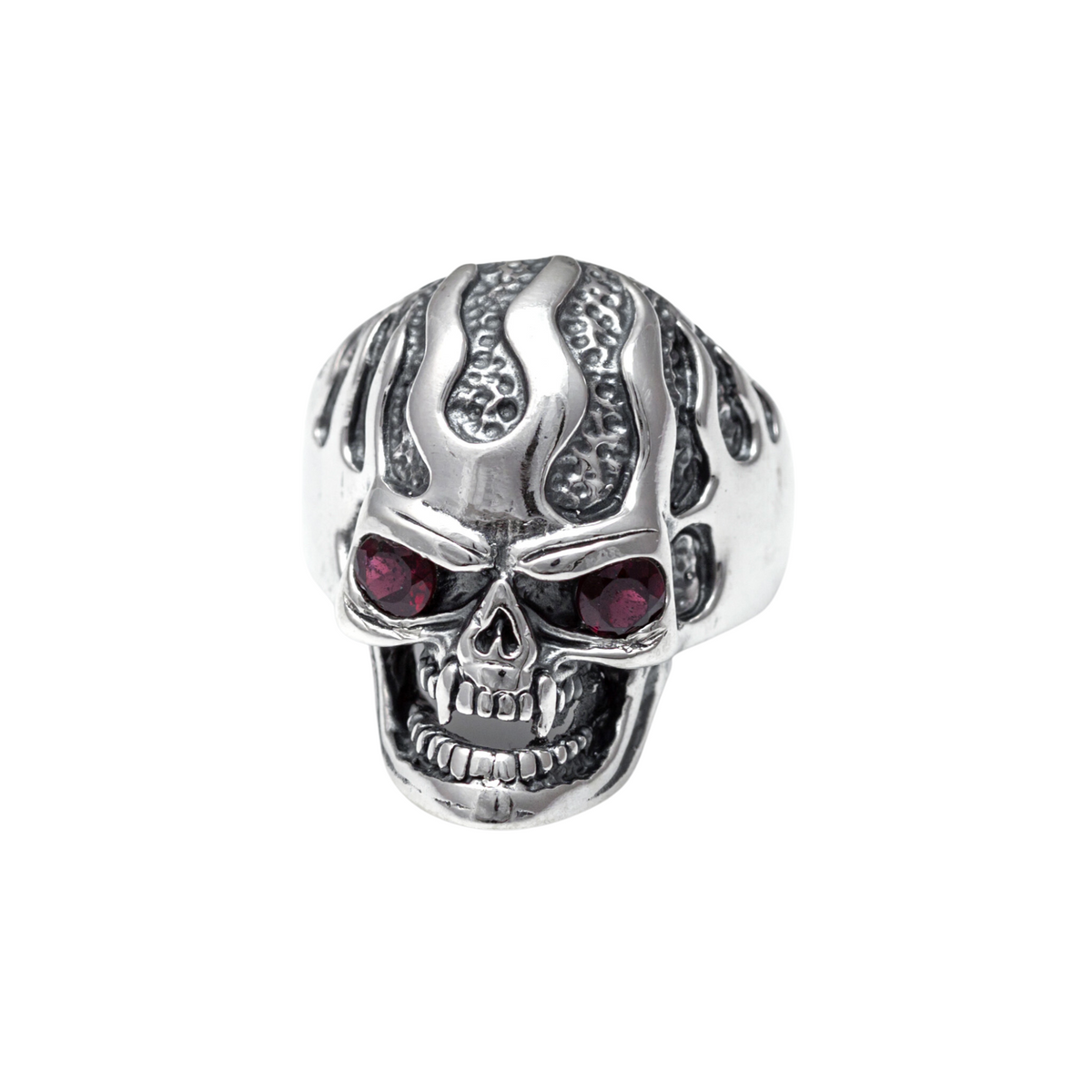 Fiery Skull Ring