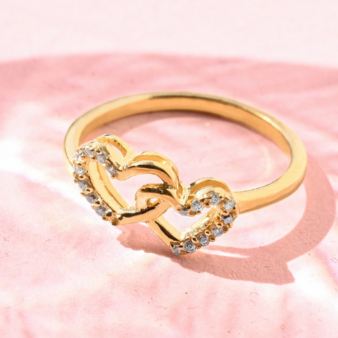 Heart-in-Heart Ring