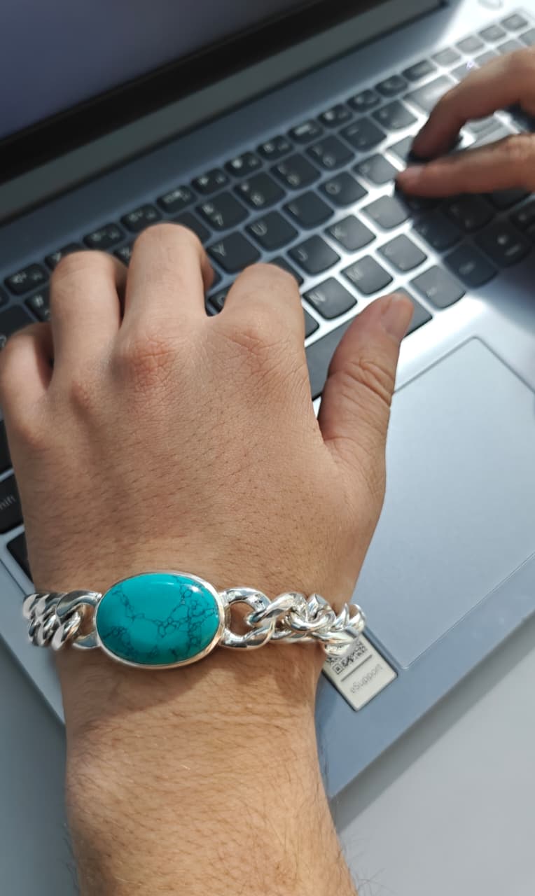 Salman Khan hunk bracelet 🌟 999 Silver Plated
