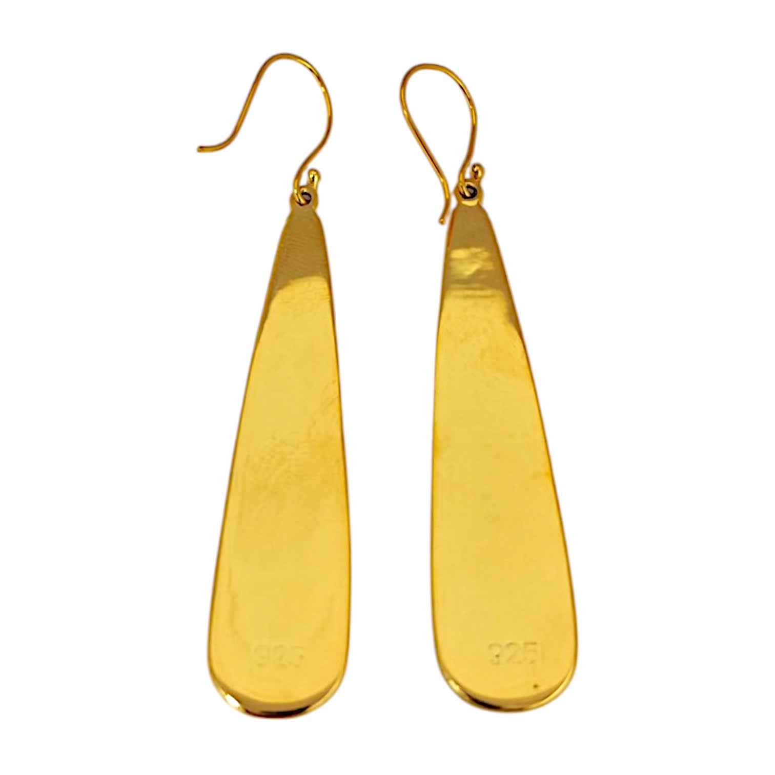 Long Petala Earrings in 18K Gold Plating