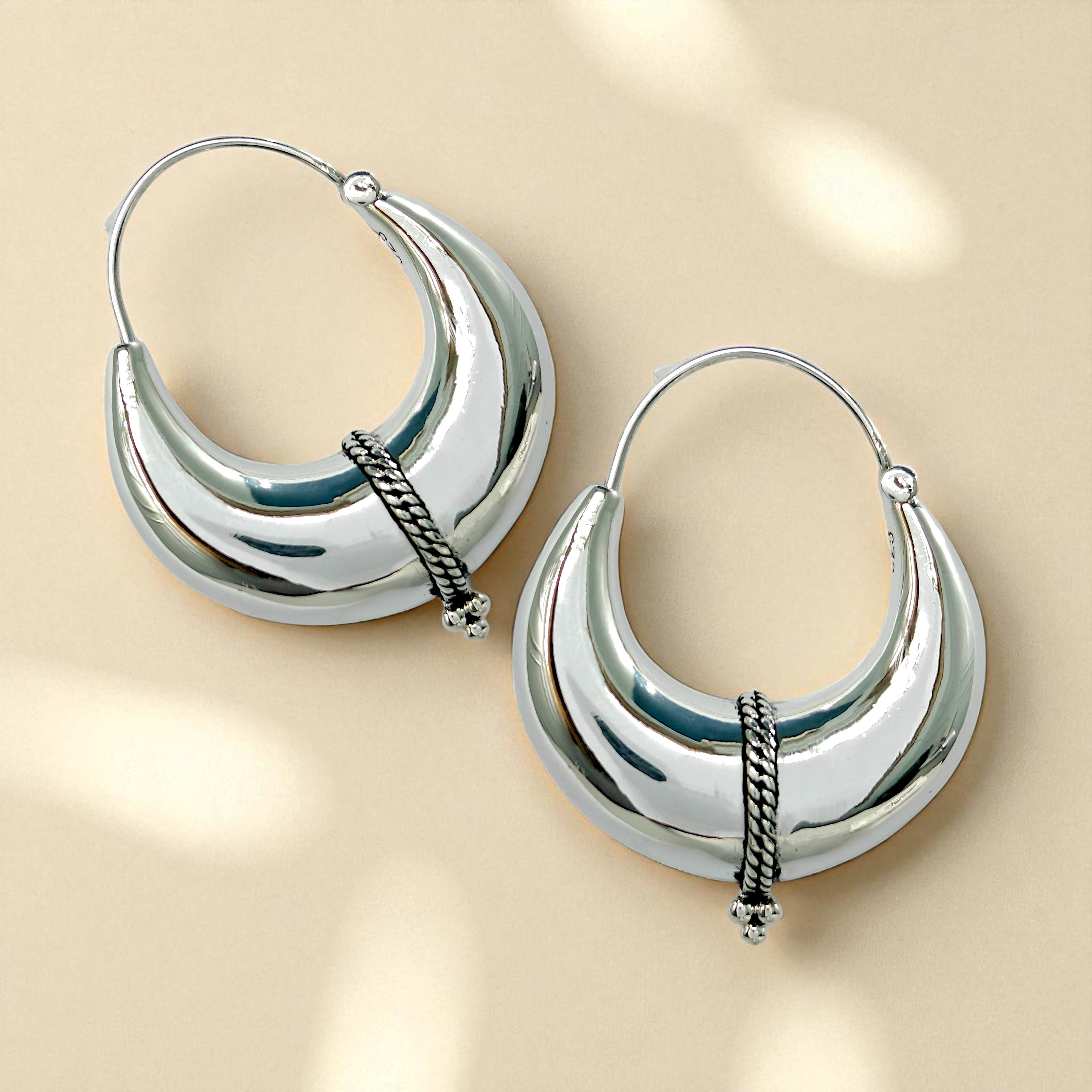 Tribal Luna Hoops