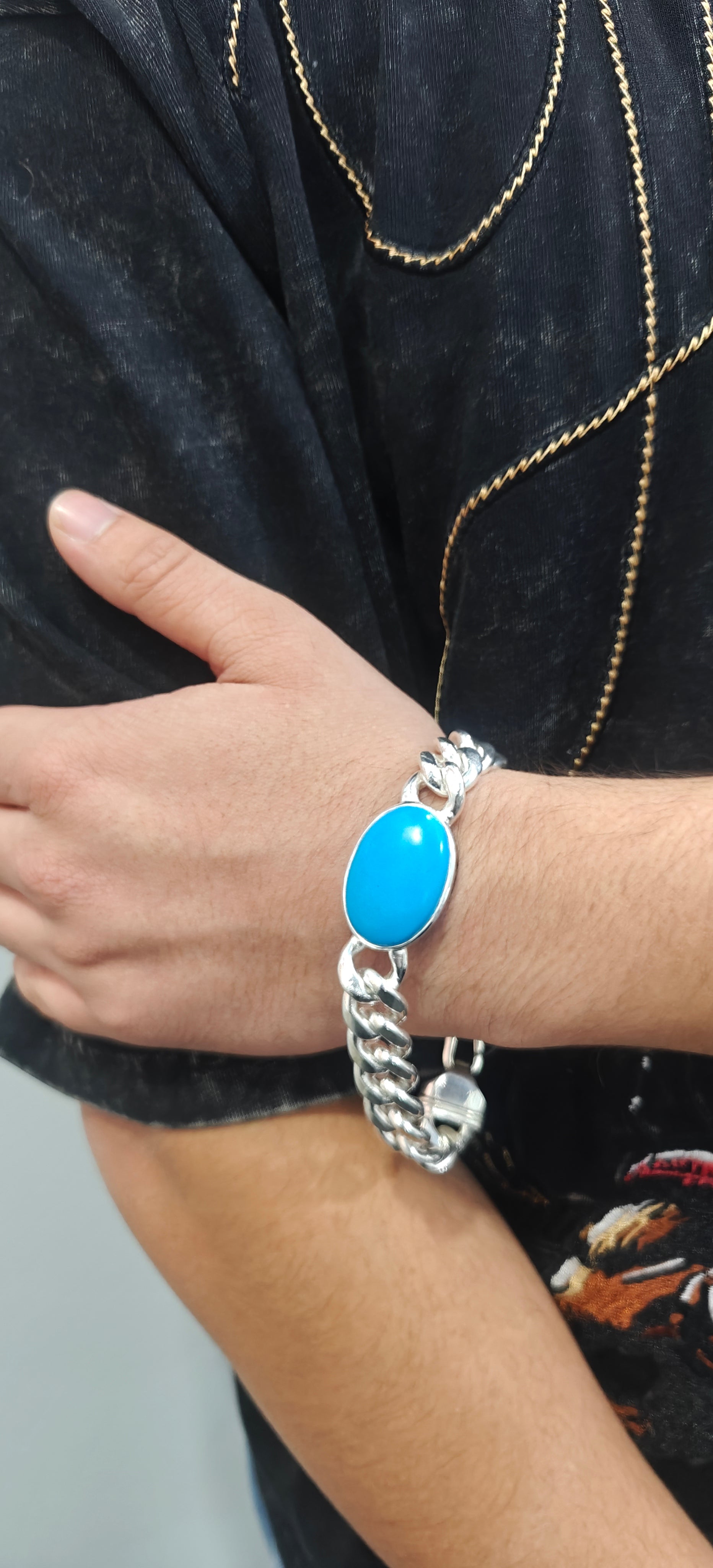 Salman Khan hunk bracelet 🌟 999 Silver Plated