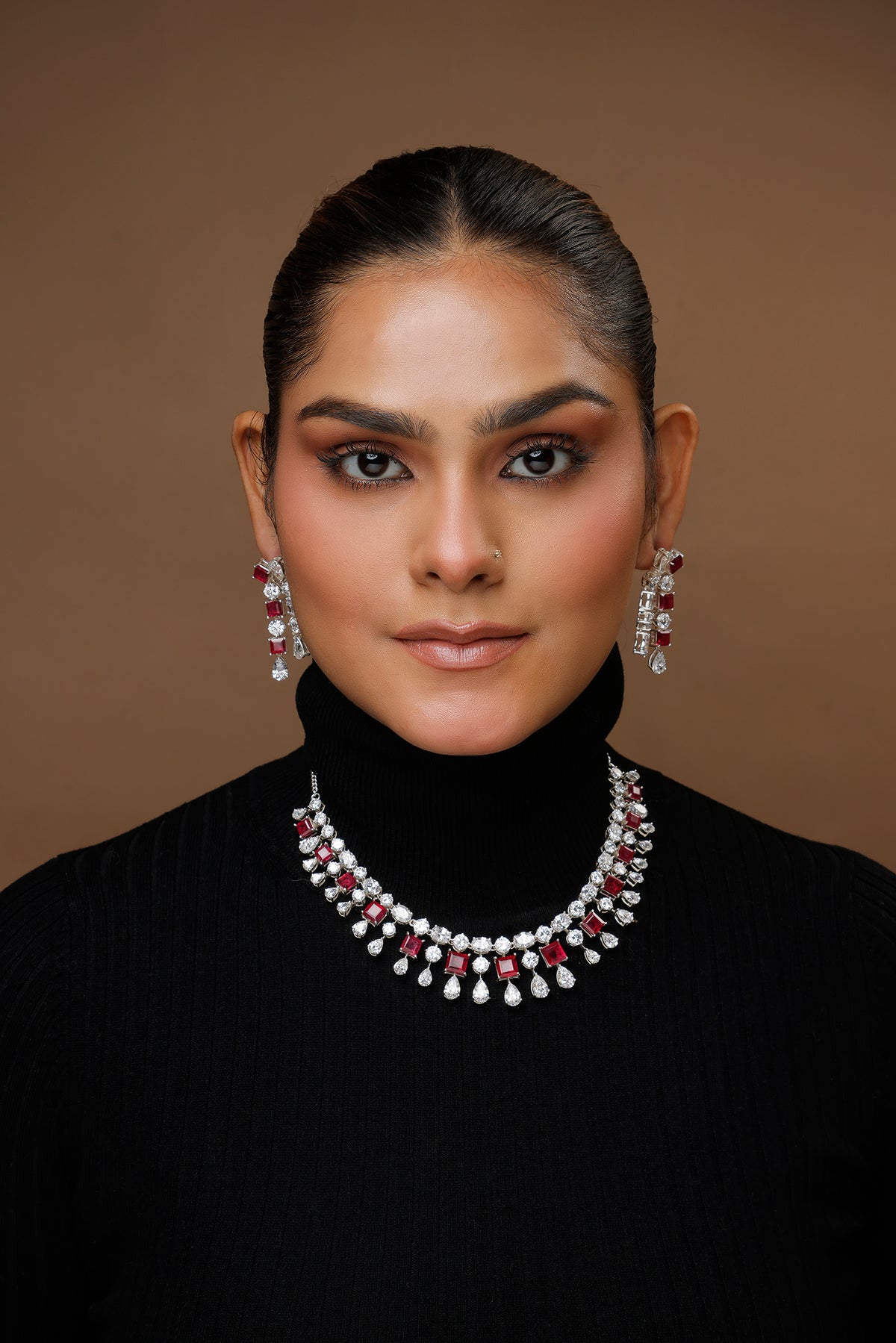 The Crimson Éclat Necklace