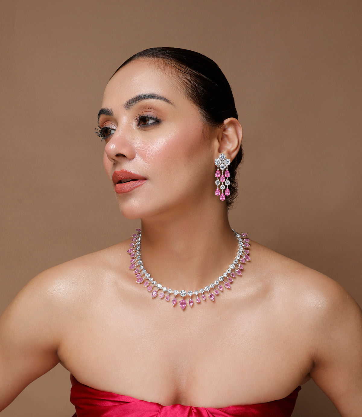 The Rosé Lumière Necklace