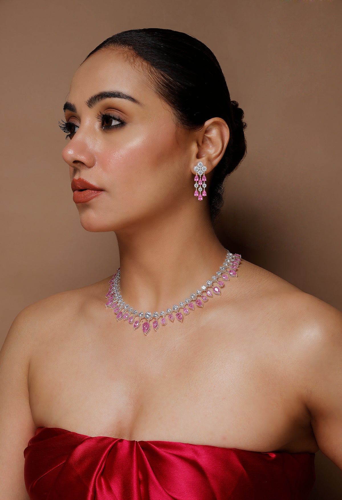 The Rosé Lumière Necklace