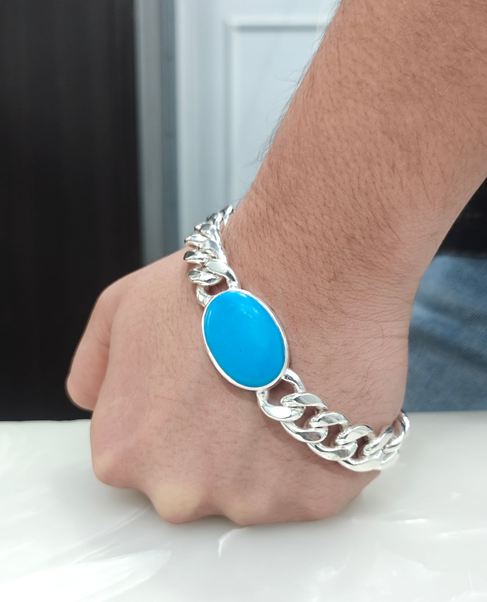 Salman Khan hunk bracelet 🌟 999 Silver Plated