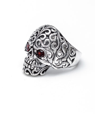 Macabre Skull Ring