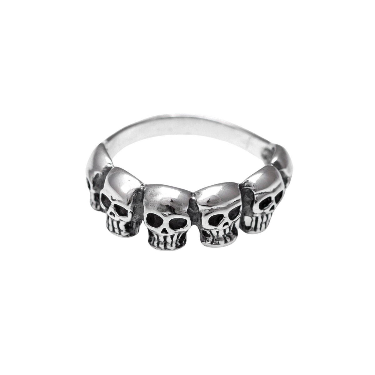 Skull-Chain Ring