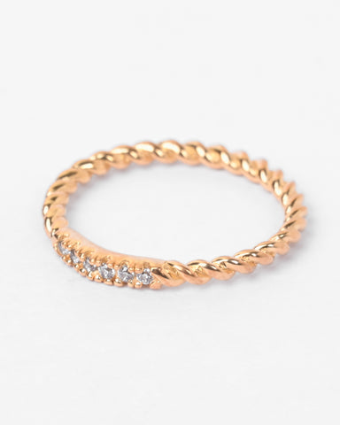 Twisted Brilliance Ring