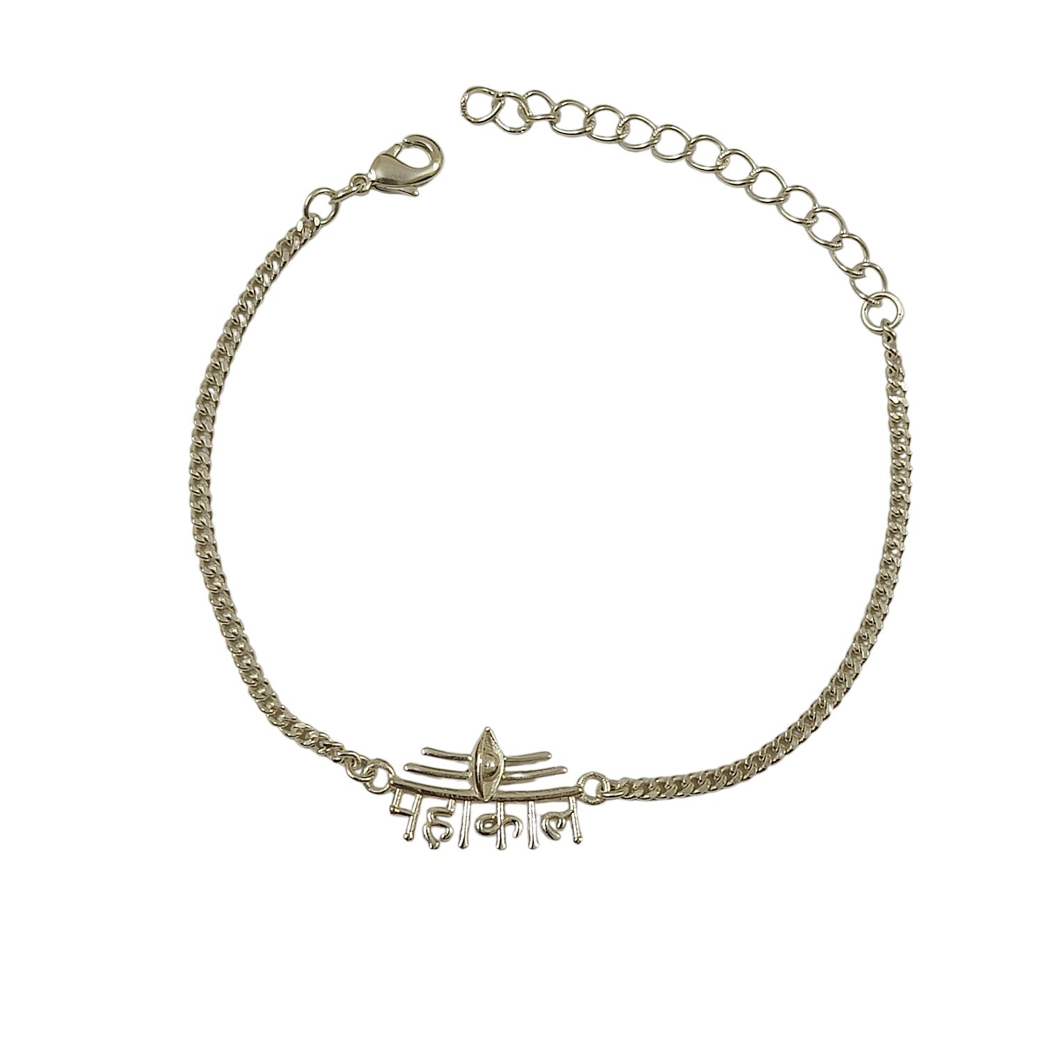 Women’s Mahakal Bracelet in  999 Pure Silver Plating