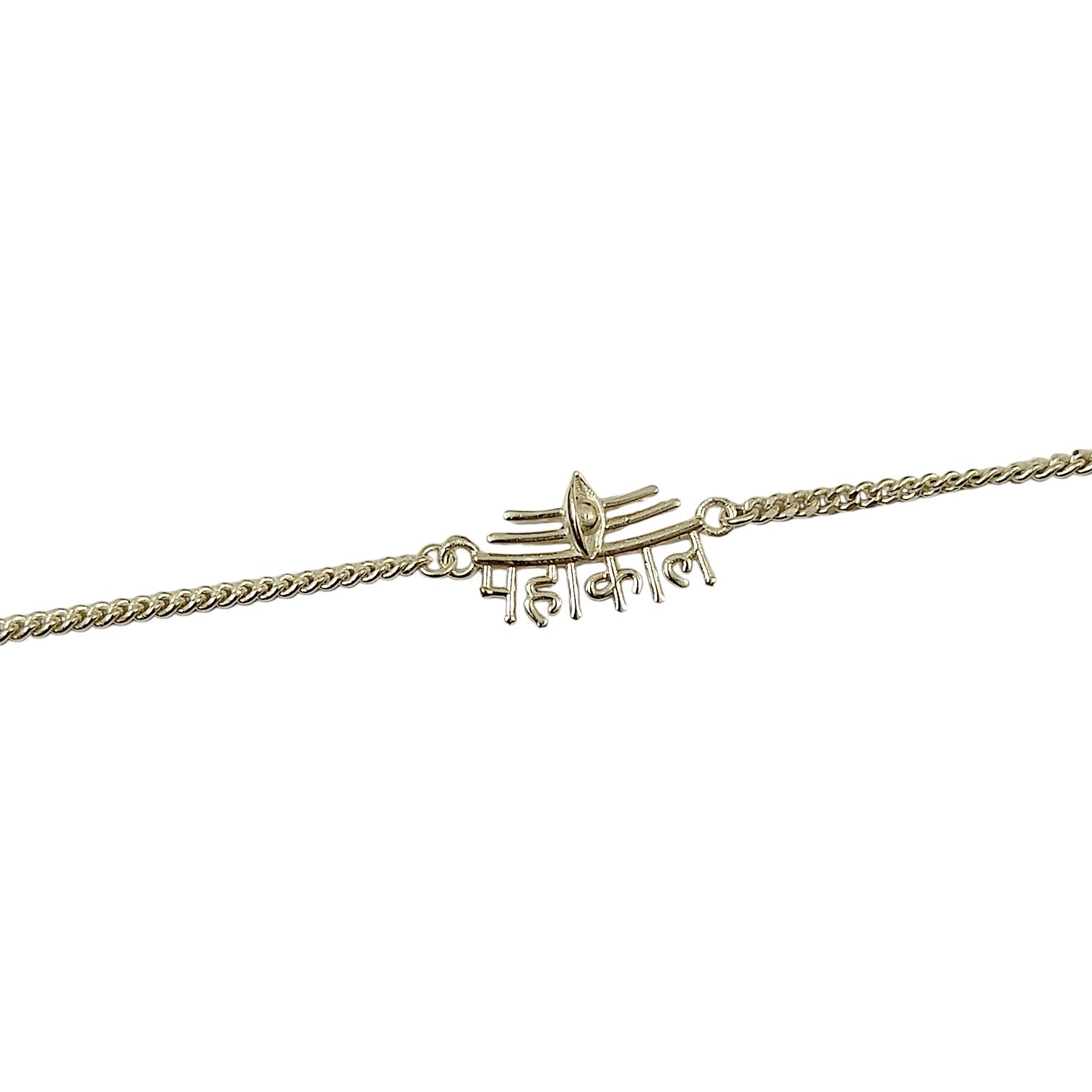 Women’s Mahakal Bracelet in  999 Pure Silver Plating